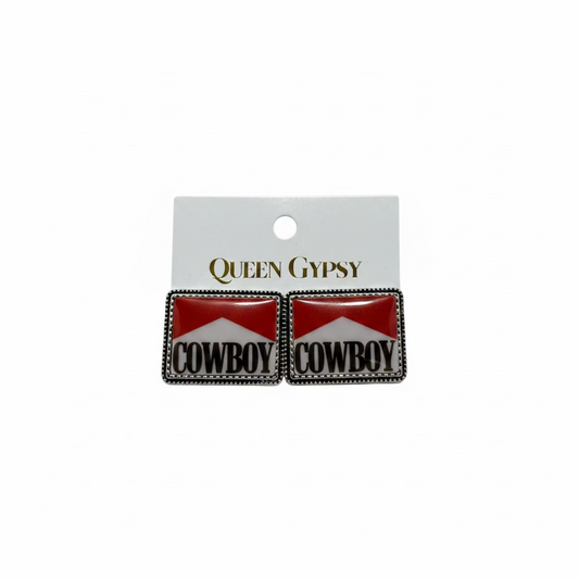 Cigarette Cowboy earrings assorted