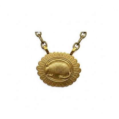 Vintage Badge medallion necklace assorted