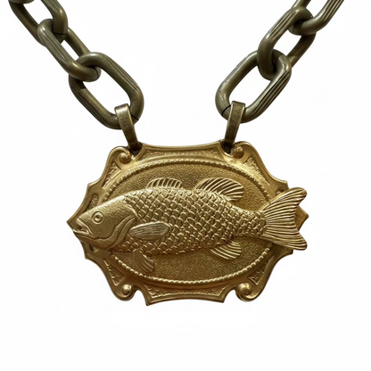 Vintage Badge medallion necklace assorted