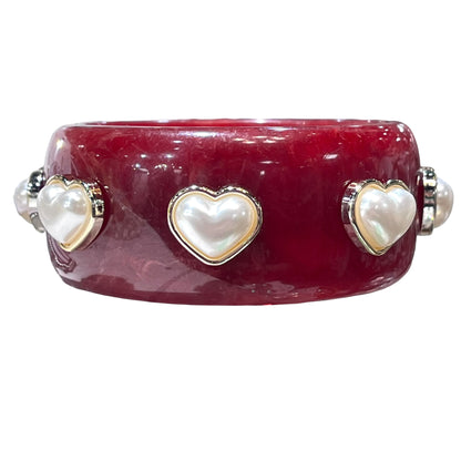 Sweetheart Pearl Bangle