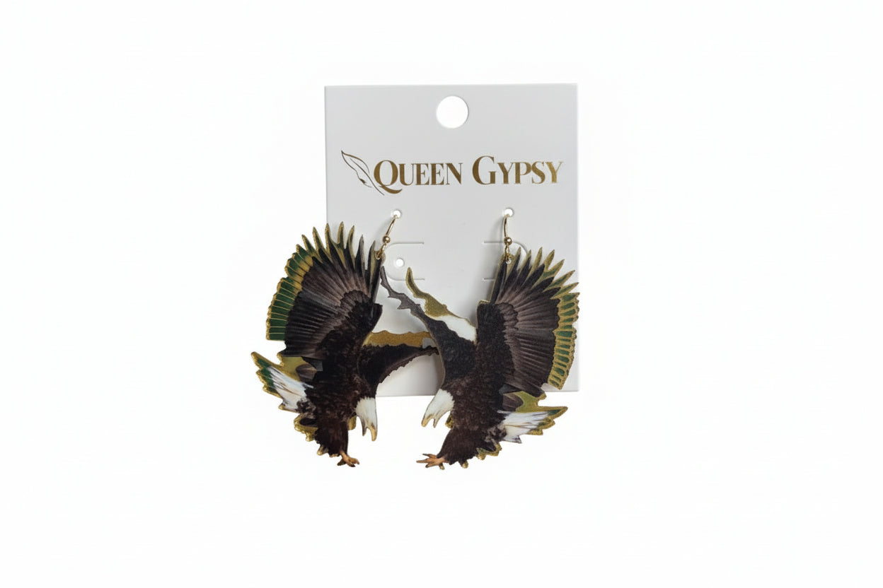 Eagle Mirror earring