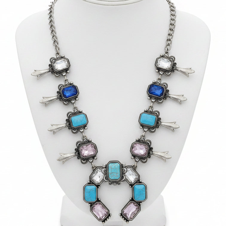Desert Prism Squash Necklace