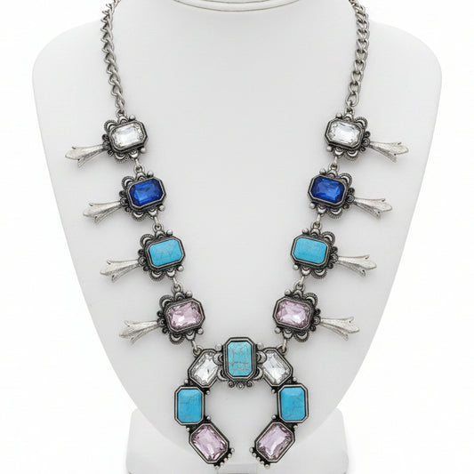 Desert Prism Squash Necklace