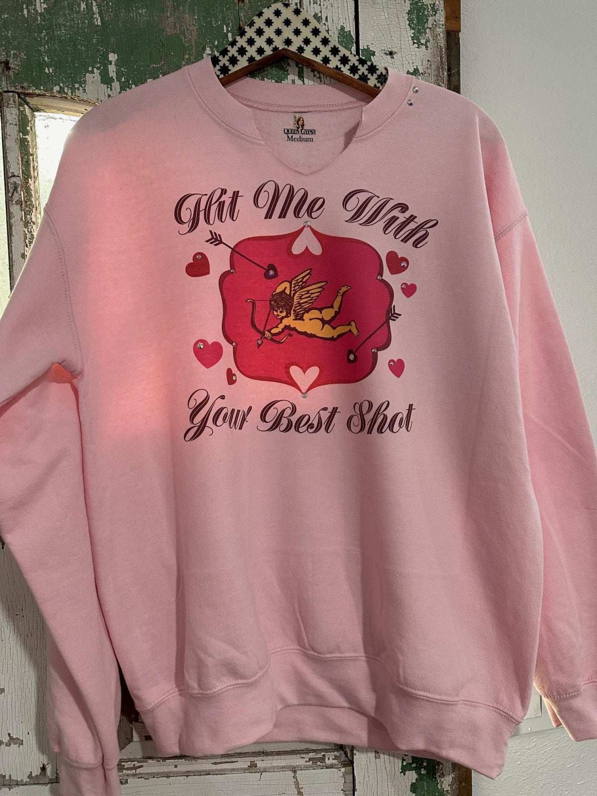 QG Pink Best Shot Sweatshirt