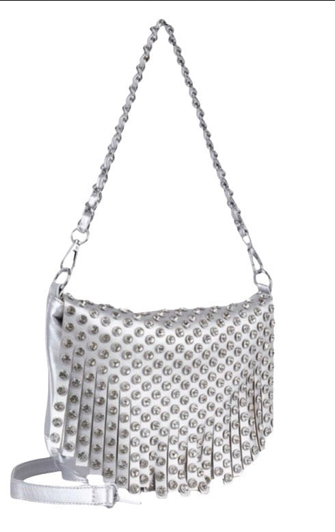 Midnight Outlaw Fringe Handbag
