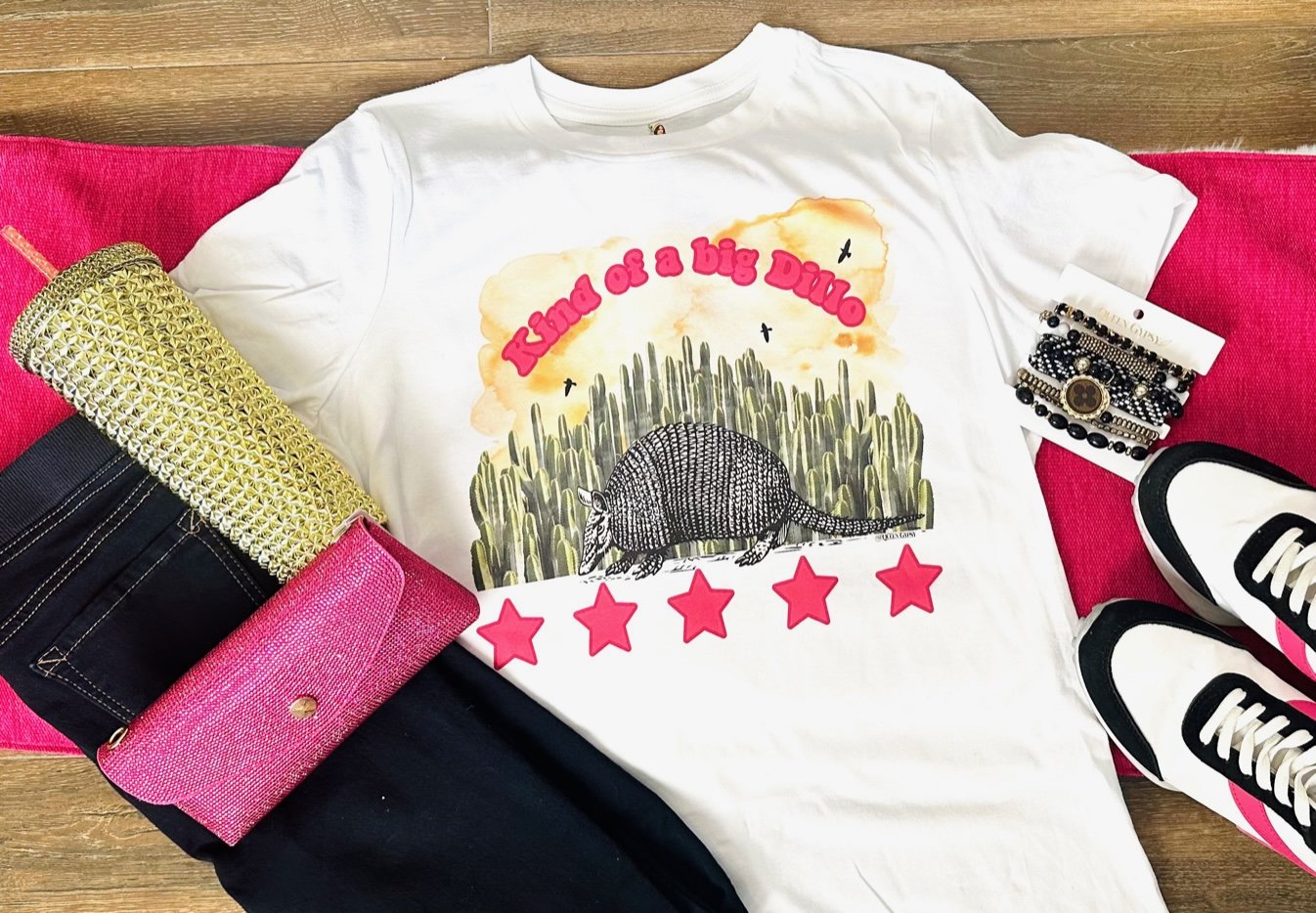 Kind of a Big Dillo T-Shirt on White