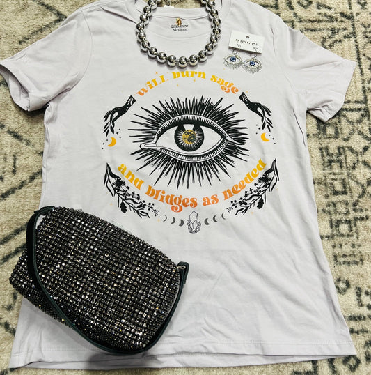 QG - Will Burn Sage Tshirt Smudge Set