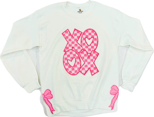 QG XOXO Sweatshirt WHITE