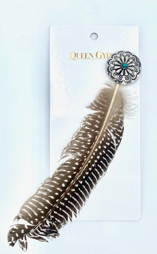 Feather Hat Pins