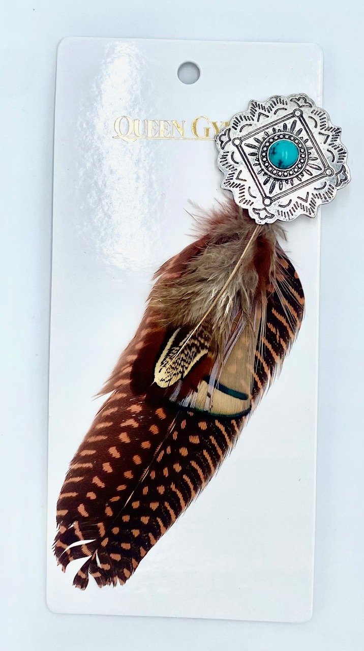 Feather Hat Pins