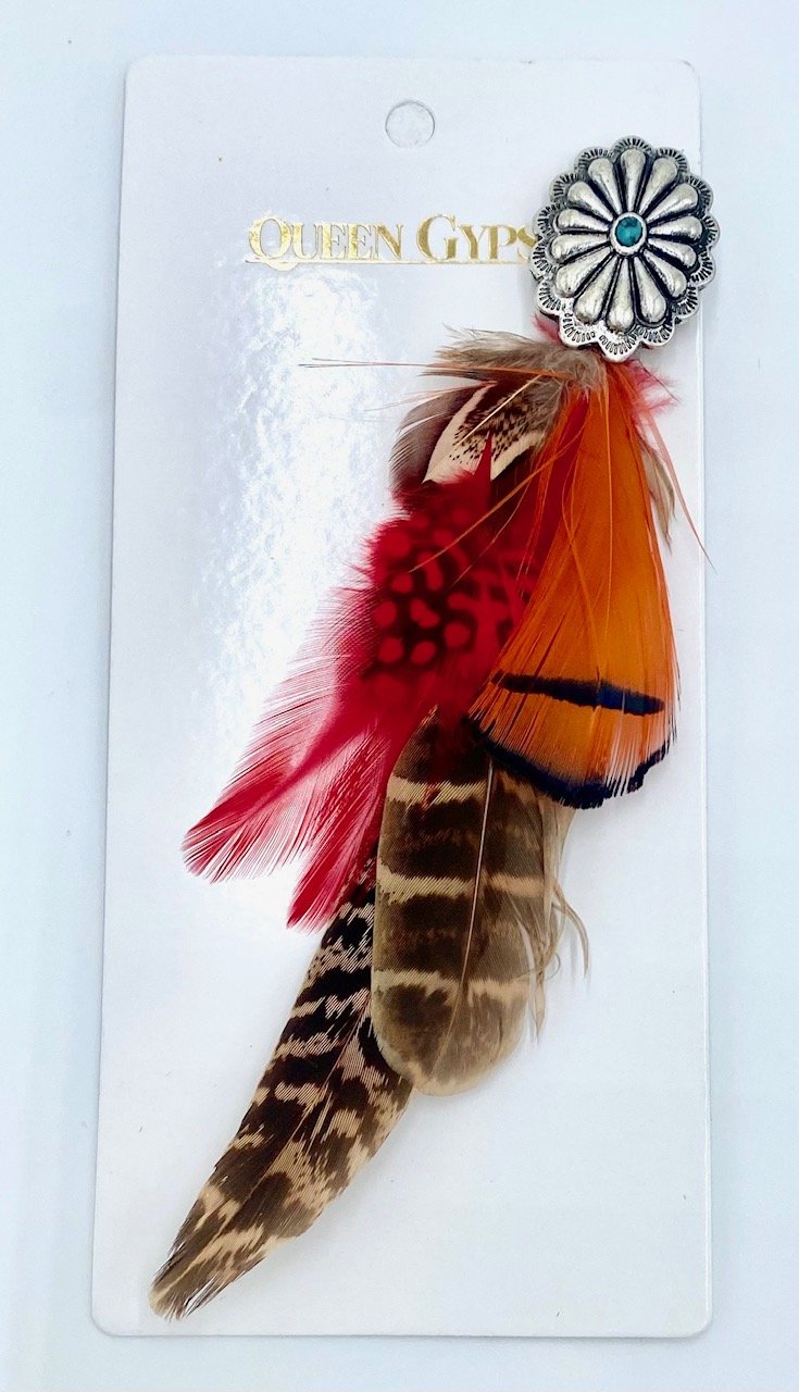 Feather Hat Pins