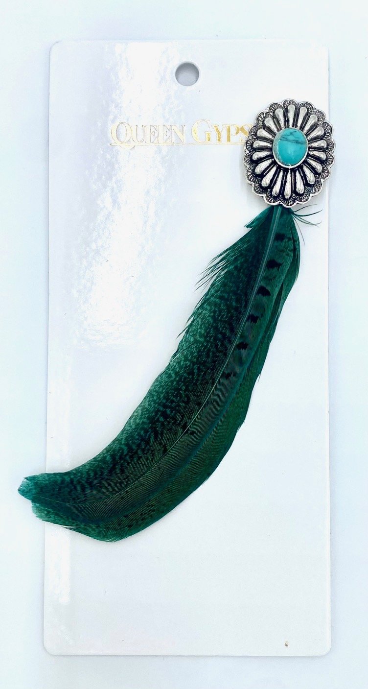 Feather Hat Pins