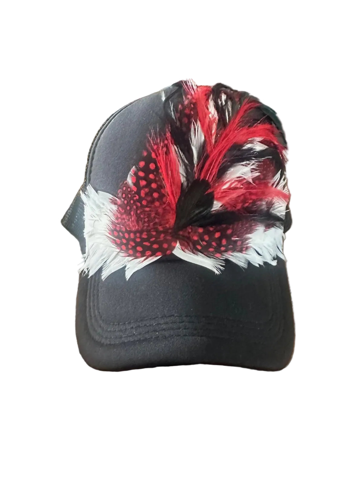 Feather Trucker Hat