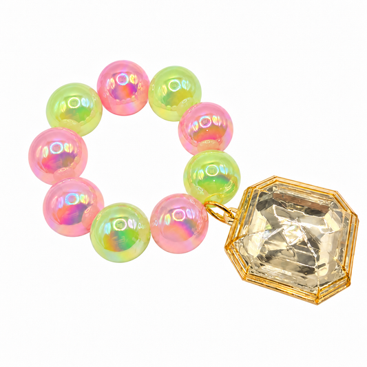 Cotton Candy Gumball Glam Bracelet