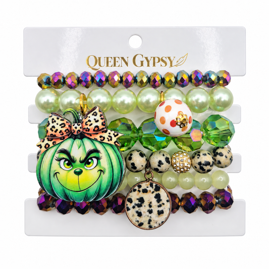 Grin & Glam Halloween Bracelet Stack