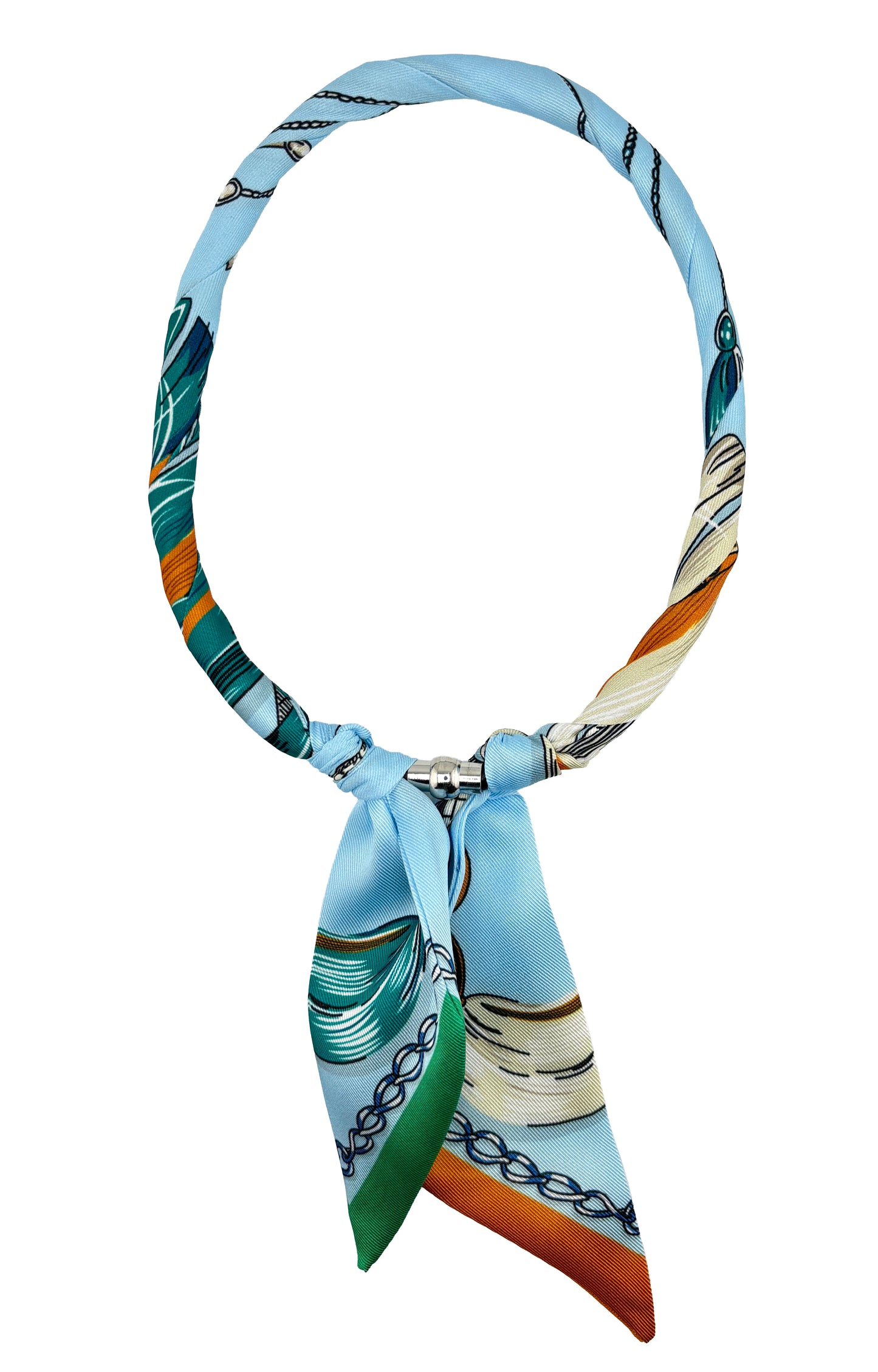 Twilly Necklace Magnetic Closure