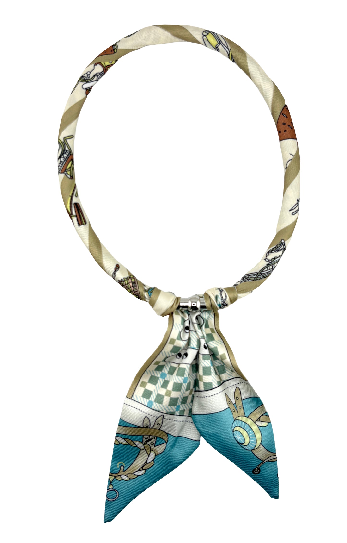 Twilly Necklace Magnetic Closure