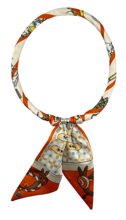 Twilly Necklace Magnetic Closure