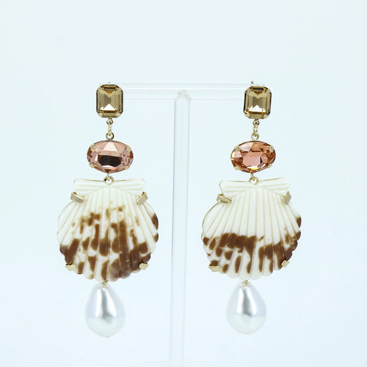 Seashell & Soiree Drop Earrings