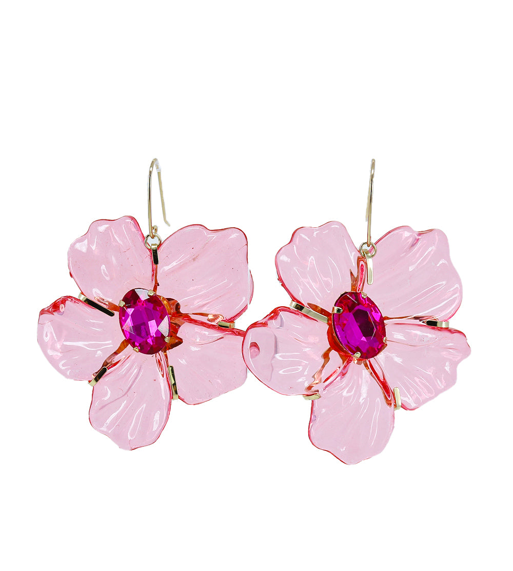 Blossom Boss Acrylic Statement Earrings