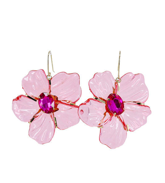 Blossom Boss Acrylic Statement Earrings