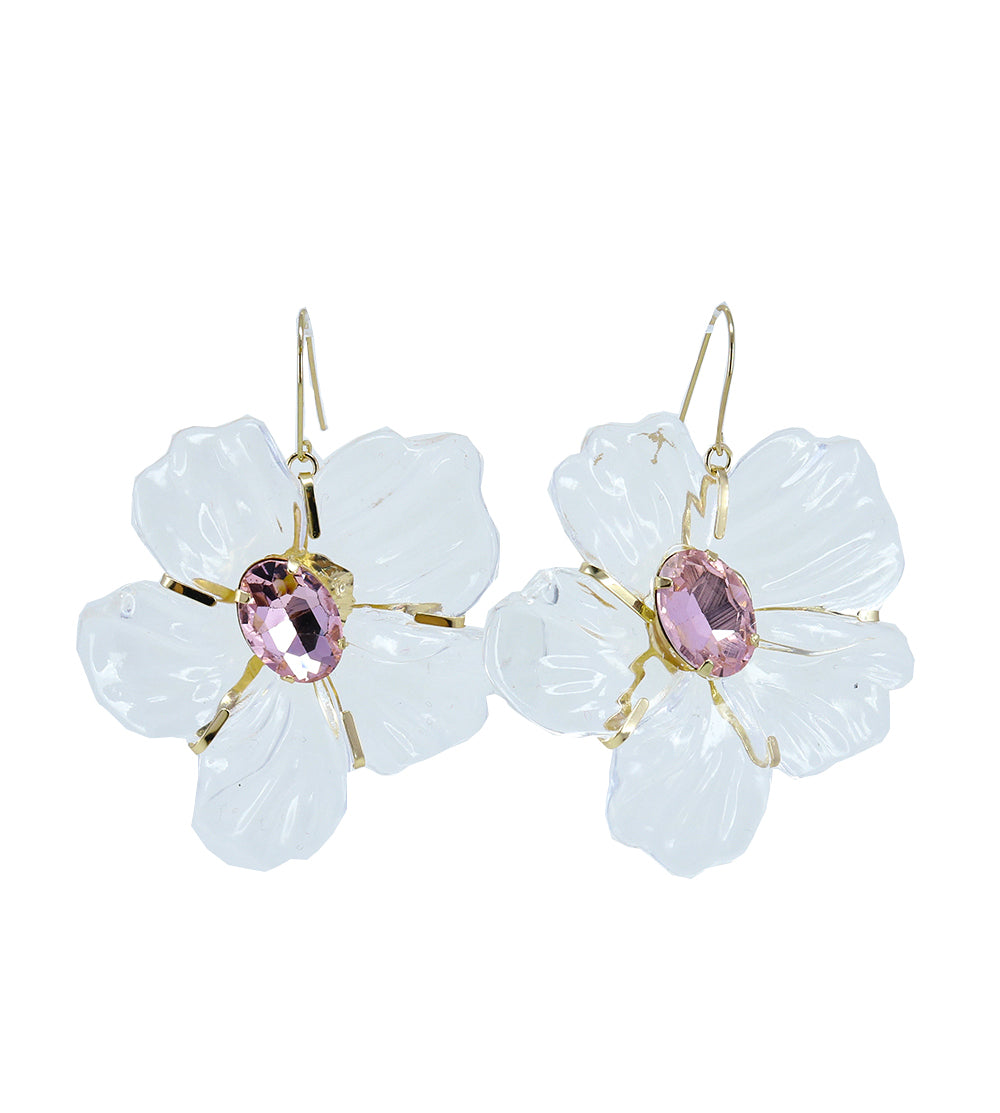 Blossom Boss Acrylic Statement Earrings
