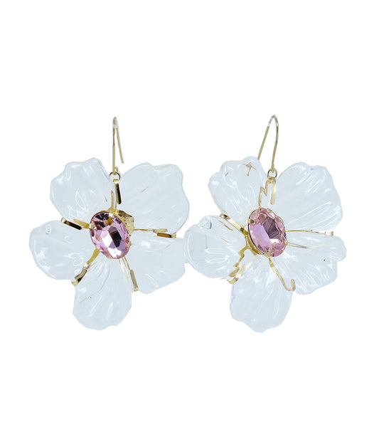 Blossom Boss Acrylic Statement Earrings