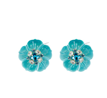 Hibiscus High Glam Earrings