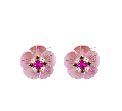 Hibiscus High Glam Earrings