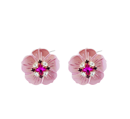 Hibiscus High Glam Earrings