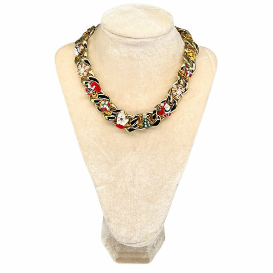 Christmas Chain Braided Necklace