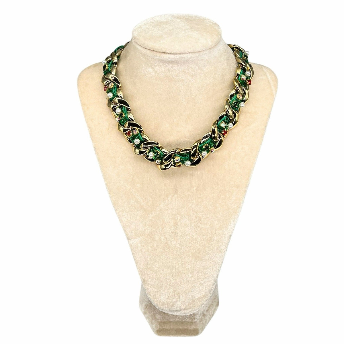 Christmas Chain Braided Necklace