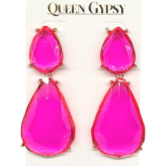 2 stone earring-assorted