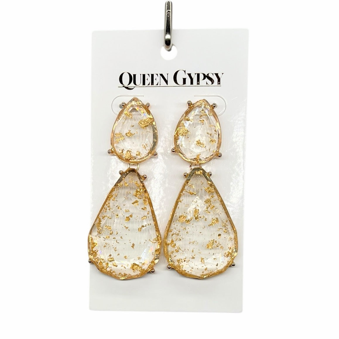 2 stone earring-assorted