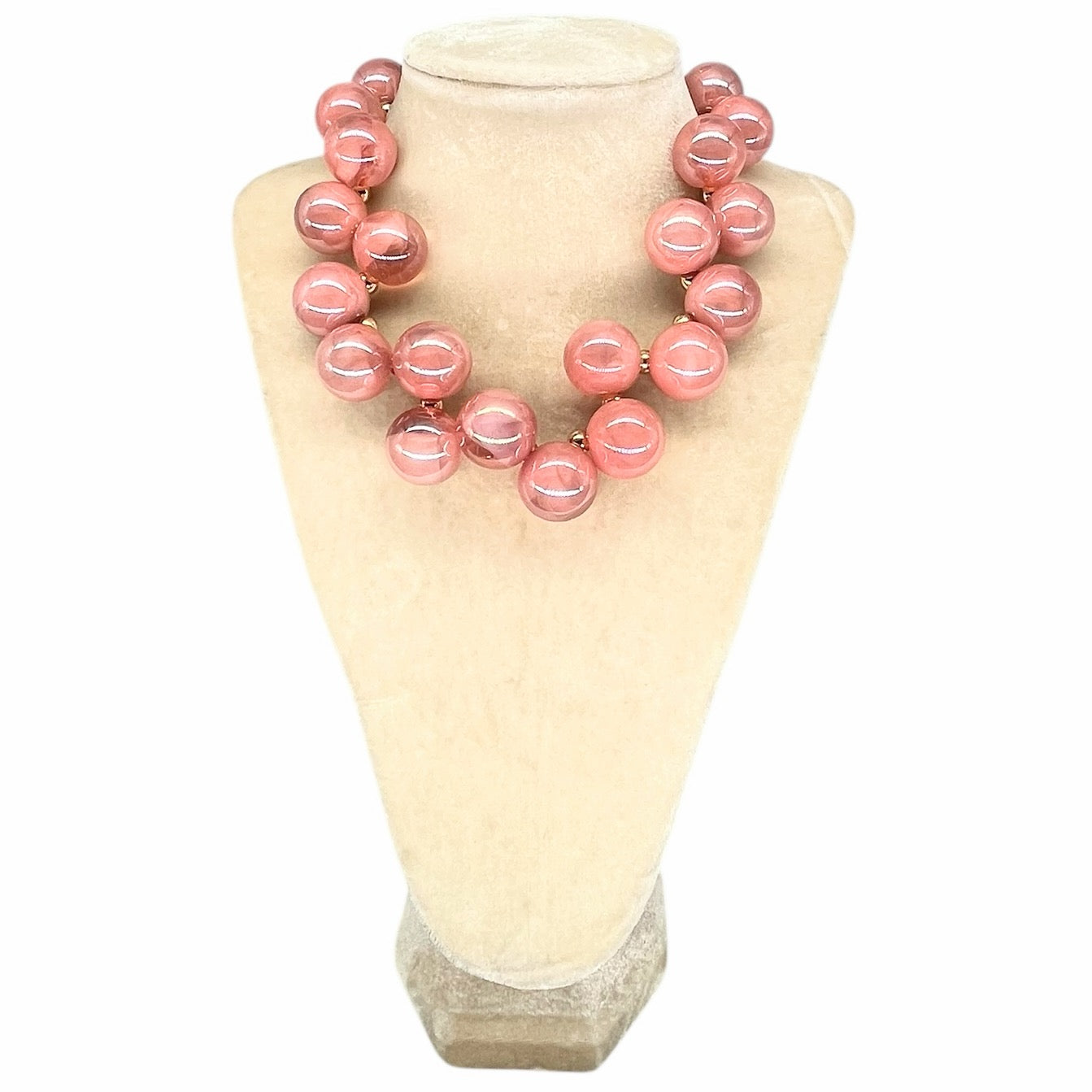 Bubble statement necklace-assorted colors