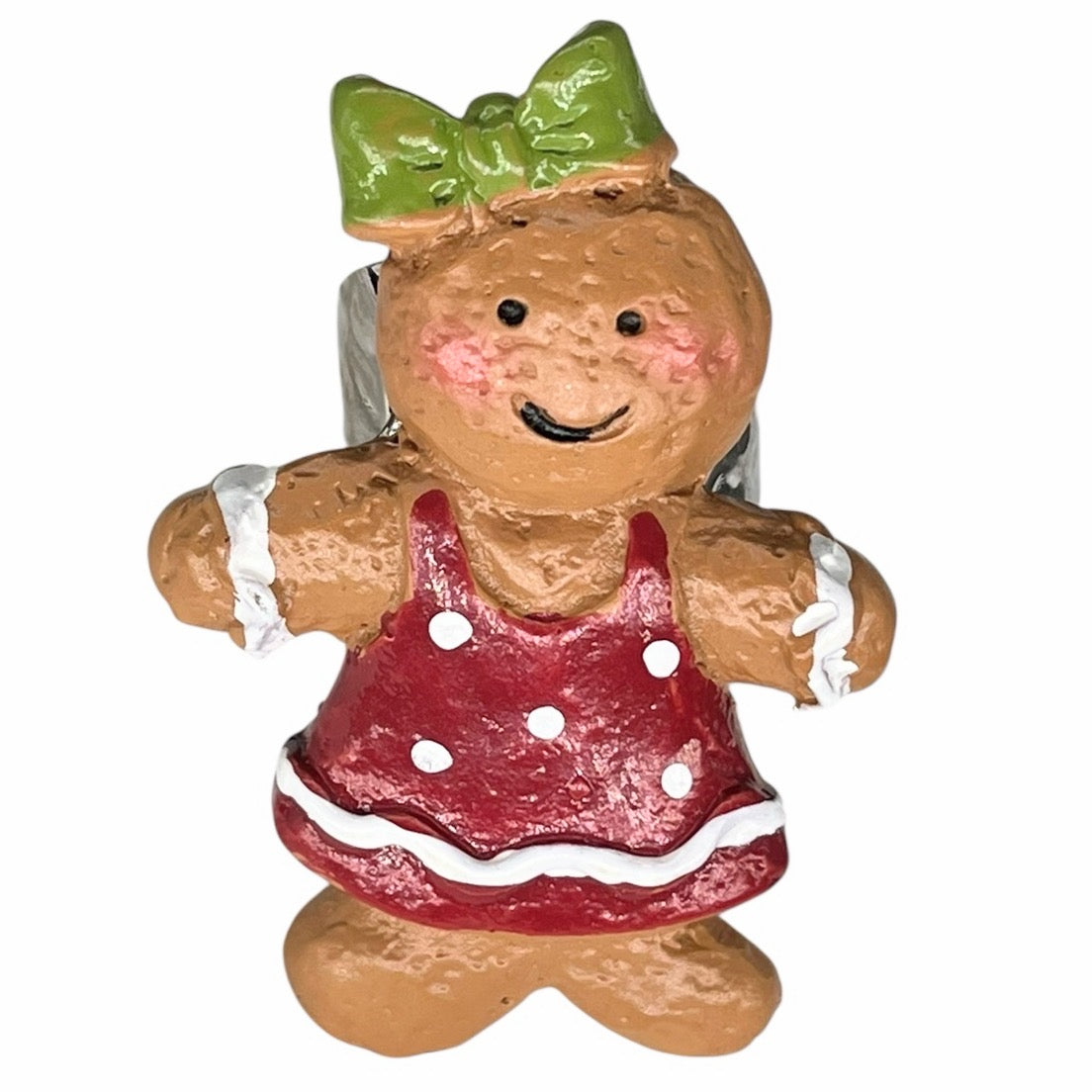 Gingerbread man ring