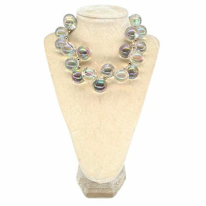 Bubble statement necklace-assorted colors