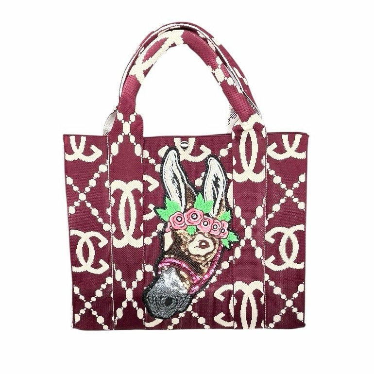 Large Patch Designer Tote