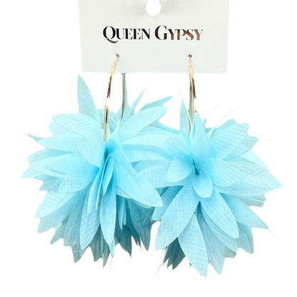 Fabric Flower hoops