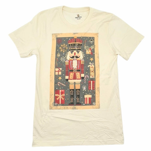 QG-Navy Nutcracker T with Crystals