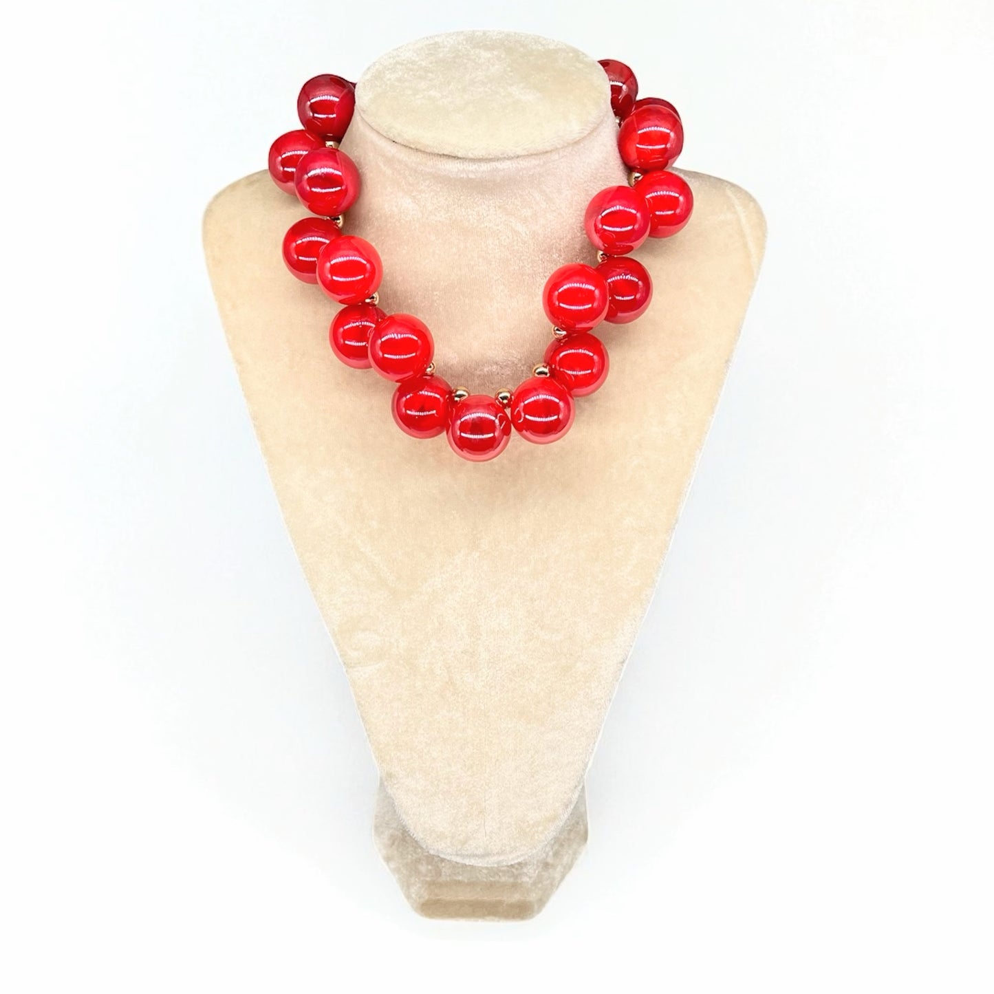 Bubble statement necklace-assorted colors