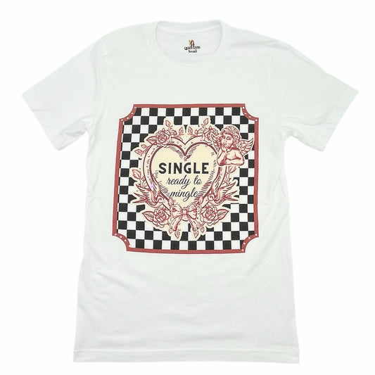 QG- Ready to Mingle Tee with Crystals