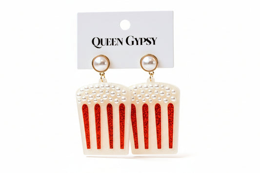 Popcorn Resin Earrings
