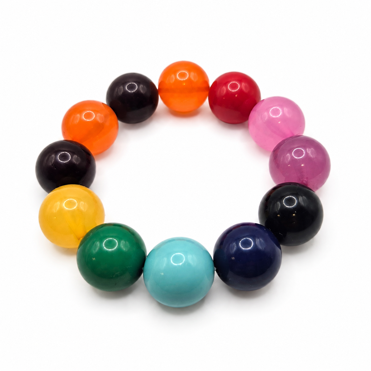 Bubblegum Bead Bracelets