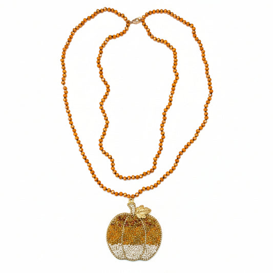 Fall Beaded Necklace Assorted
