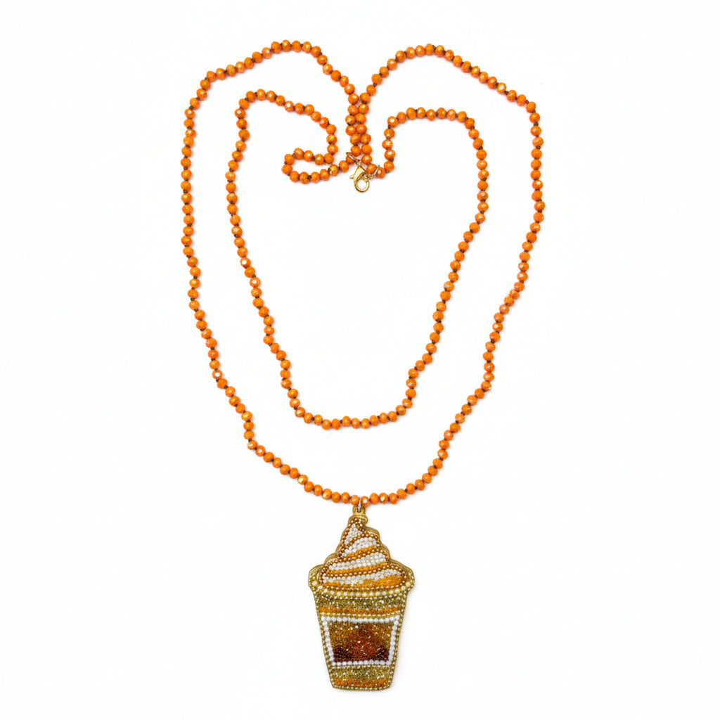 Fall Beaded Necklace Assorted