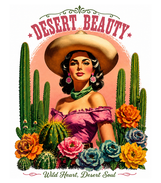 Desert Beauty Sweatshirt on Tan