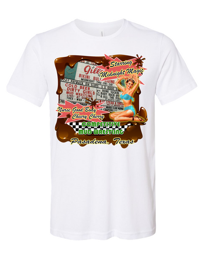 Mud Wrestle T-Shirt on White