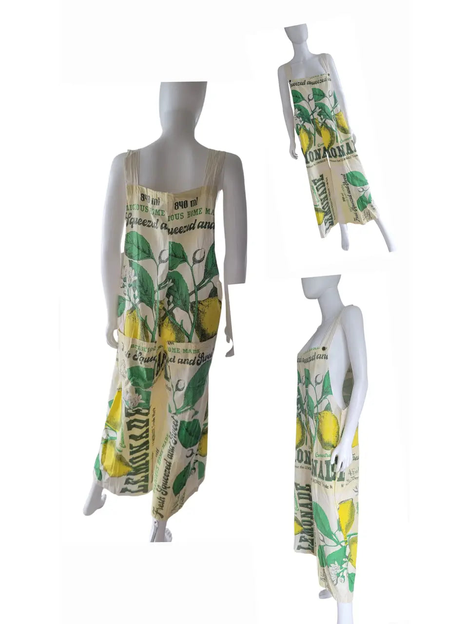Flour Sack Bib Overalls