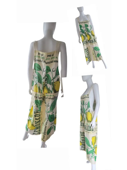 Flour Sack Bib Overalls